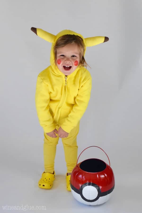 DIY Pokemon Pikachu Costume - Keeping it Simple