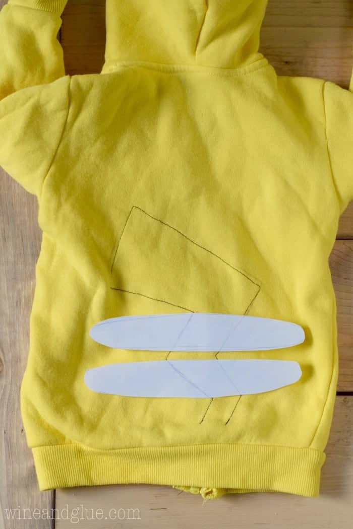 This DIY Pikachu Costume is maybe the cutest Pokémon Costume ever! And a sweatshirt that the kiddos can wear over and over.