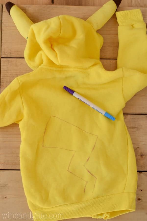 DIY Pokemon Pikachu Costume - Keeping it Simple