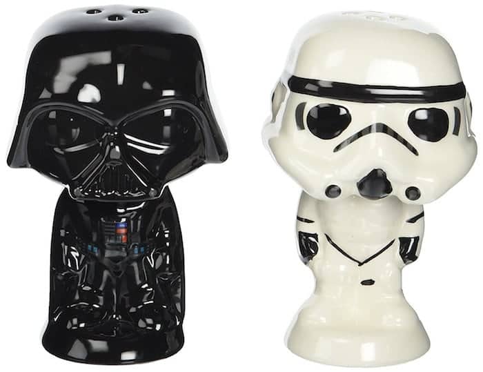 Vader and Stormtrooper Salt N' Pepper Shakers