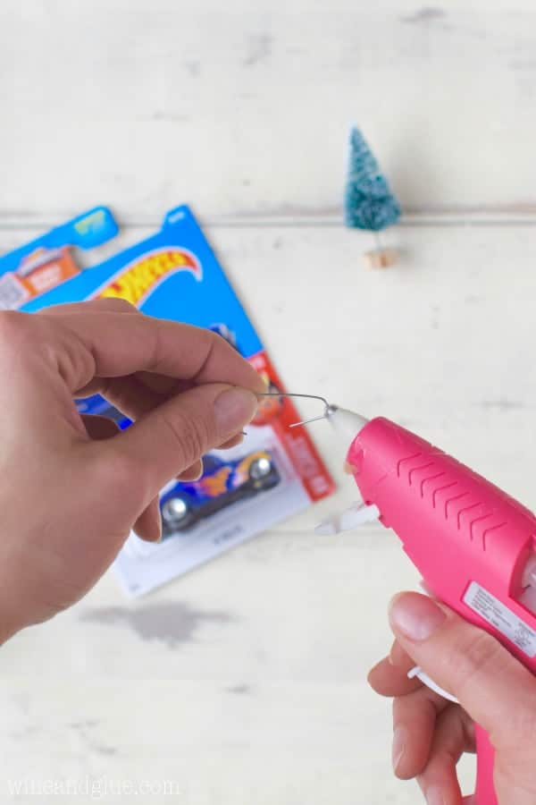 These Matchbox Car Ornaments are crazy simple to make and so cute! Perfect for gifting or keeping!