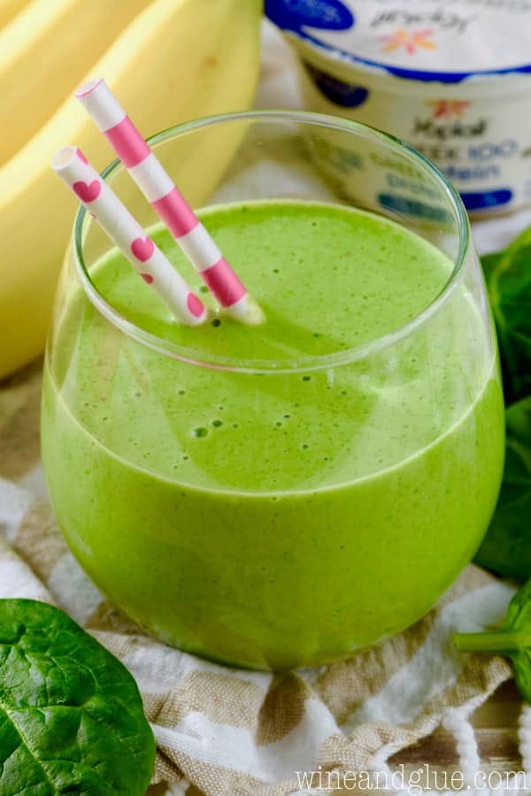 These Easy Three Ingredient Smoothies could not be more simple! Plus with at least 14-15 grams of protein each and less than 300 calories, they are a total win!