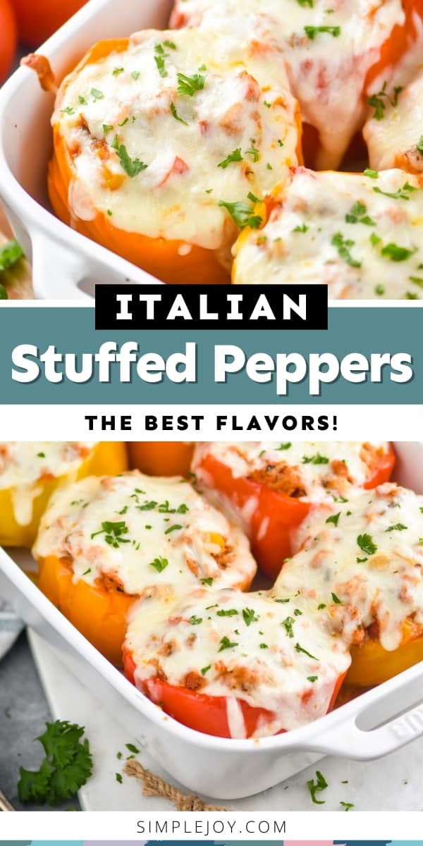 Italian Stuffed Peppers Recipe (Family Favorite!)