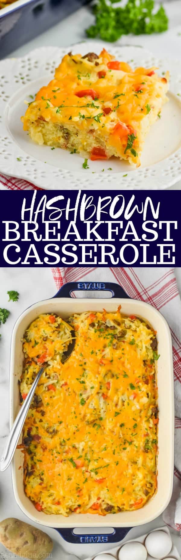 Easy Hashbrown Casserole - Brown Eyed Baker