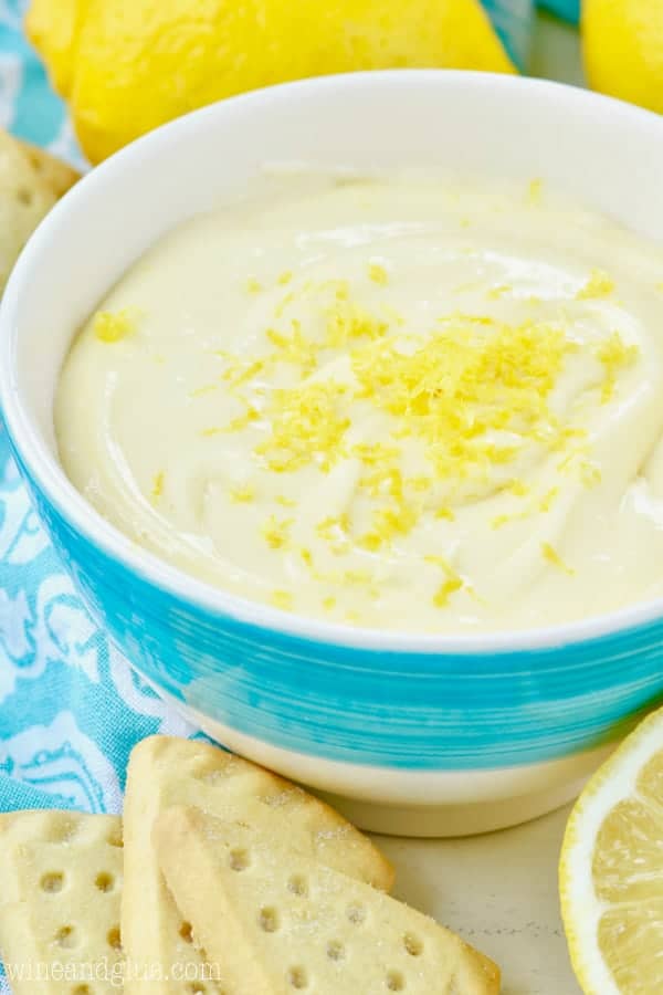 This Lemon Bar Dip is only 3 INGREDIENTS and is so simple easy and delicious!