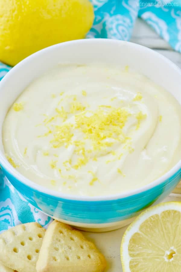 This Lemon Bar Dip is only 3 INGREDIENTS and is so simple easy and delicious!