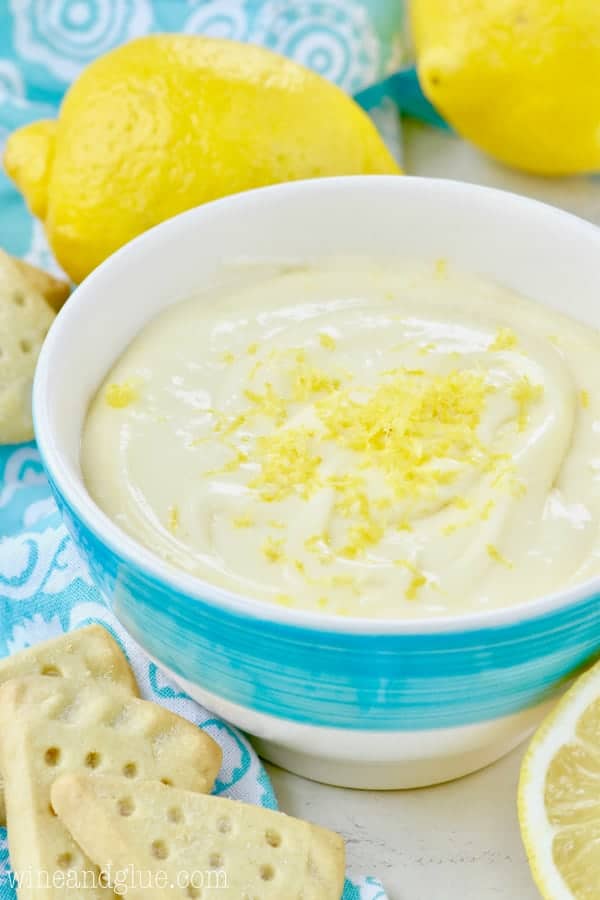 This Lemon Bar Dip is only 3 INGREDIENTS and is so simple easy and delicious!