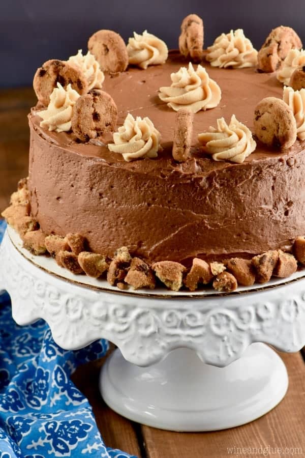Chocolate Peanut Butter Cookie Cake Simple Joy