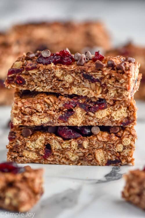 Homemade Chewy Granola Bars Recipe