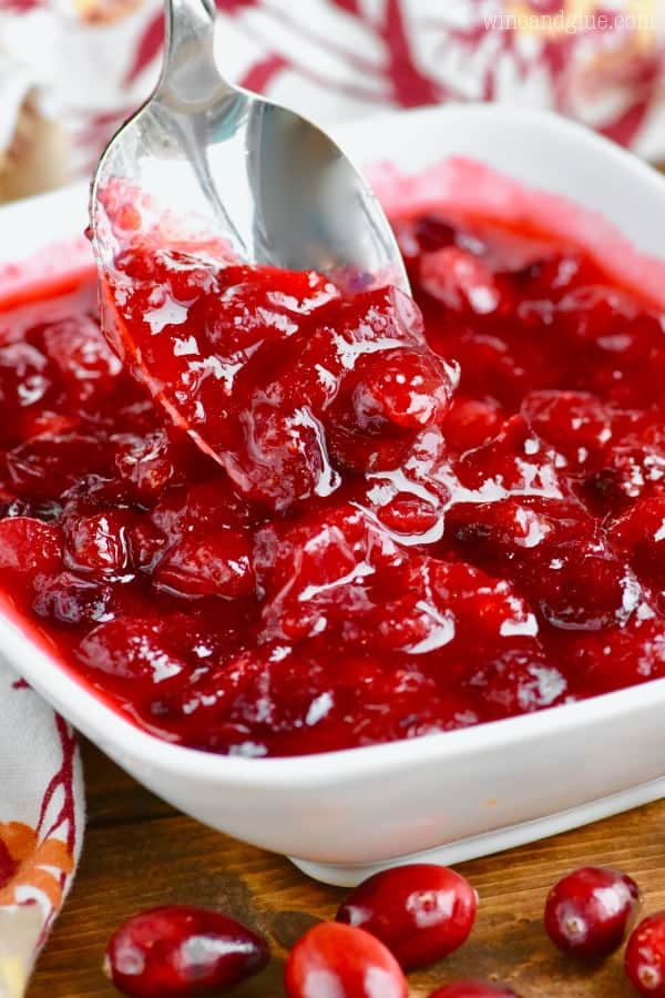 Cranberry Sauce: Only 3 Ingredients | Wine and Glue