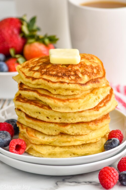 Buttermilk Pancakes - Simple Joy