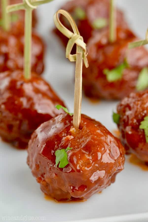 These easy cocktail meatballs are the perfect party appetizer!
