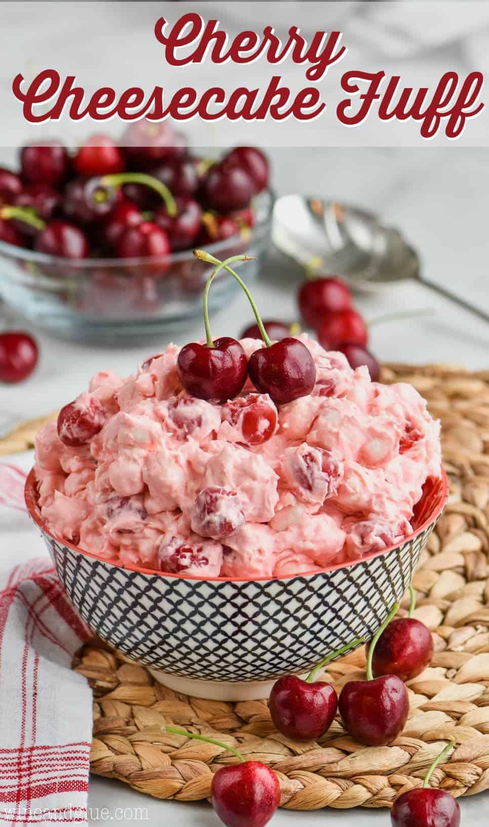 Cherry Cheesecake Fluff Recipe - Simple Joy