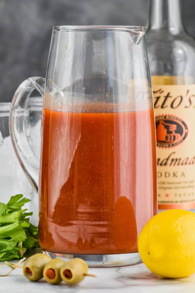 Bloody Mary Pitcher Recipe - Bloody Mary Party Mix For 15-20 Servings