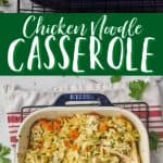 Chicken Noodle Casserole - Simple Joy