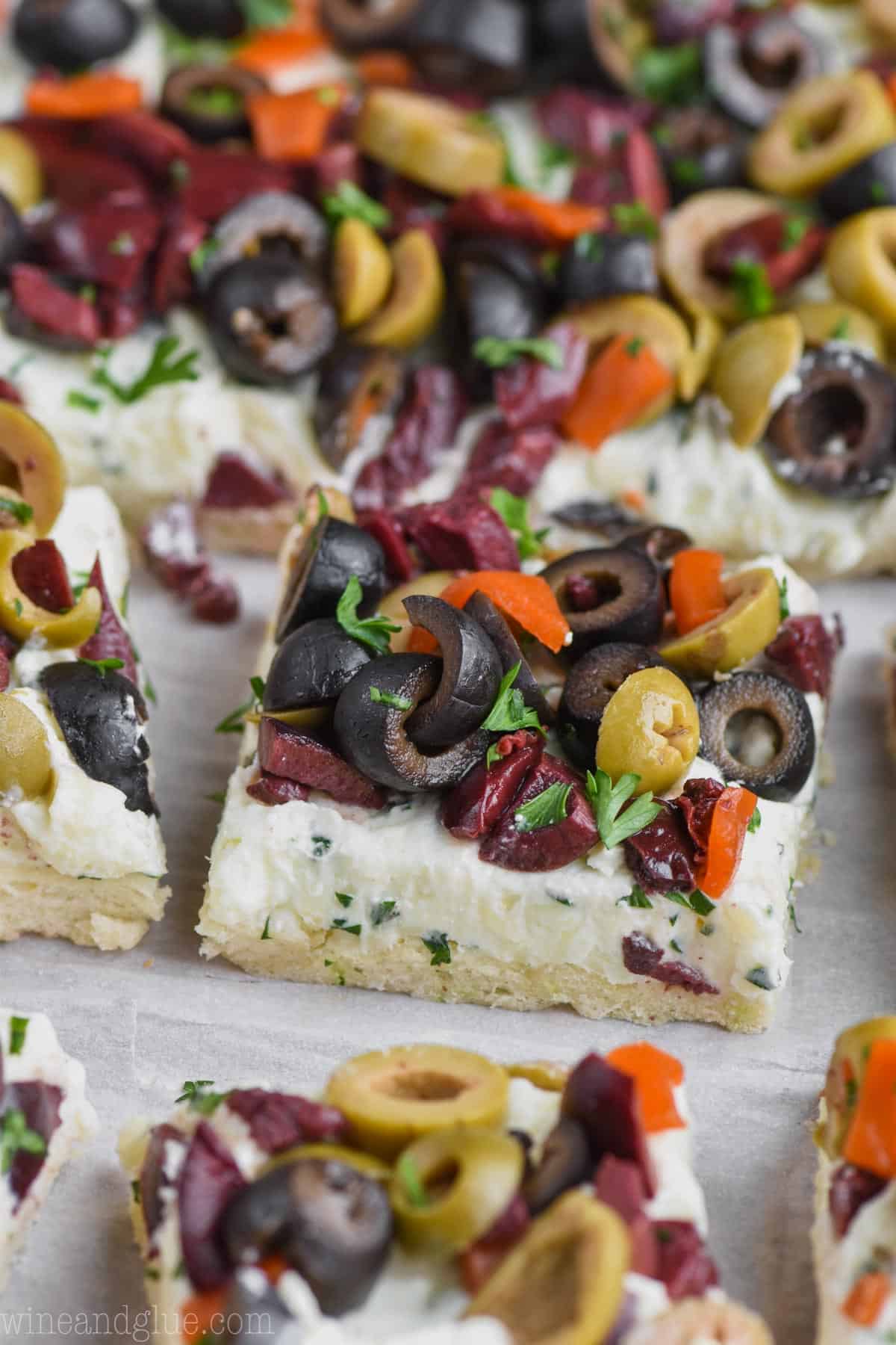 Olive Pizza Appetizer - Simple Joy