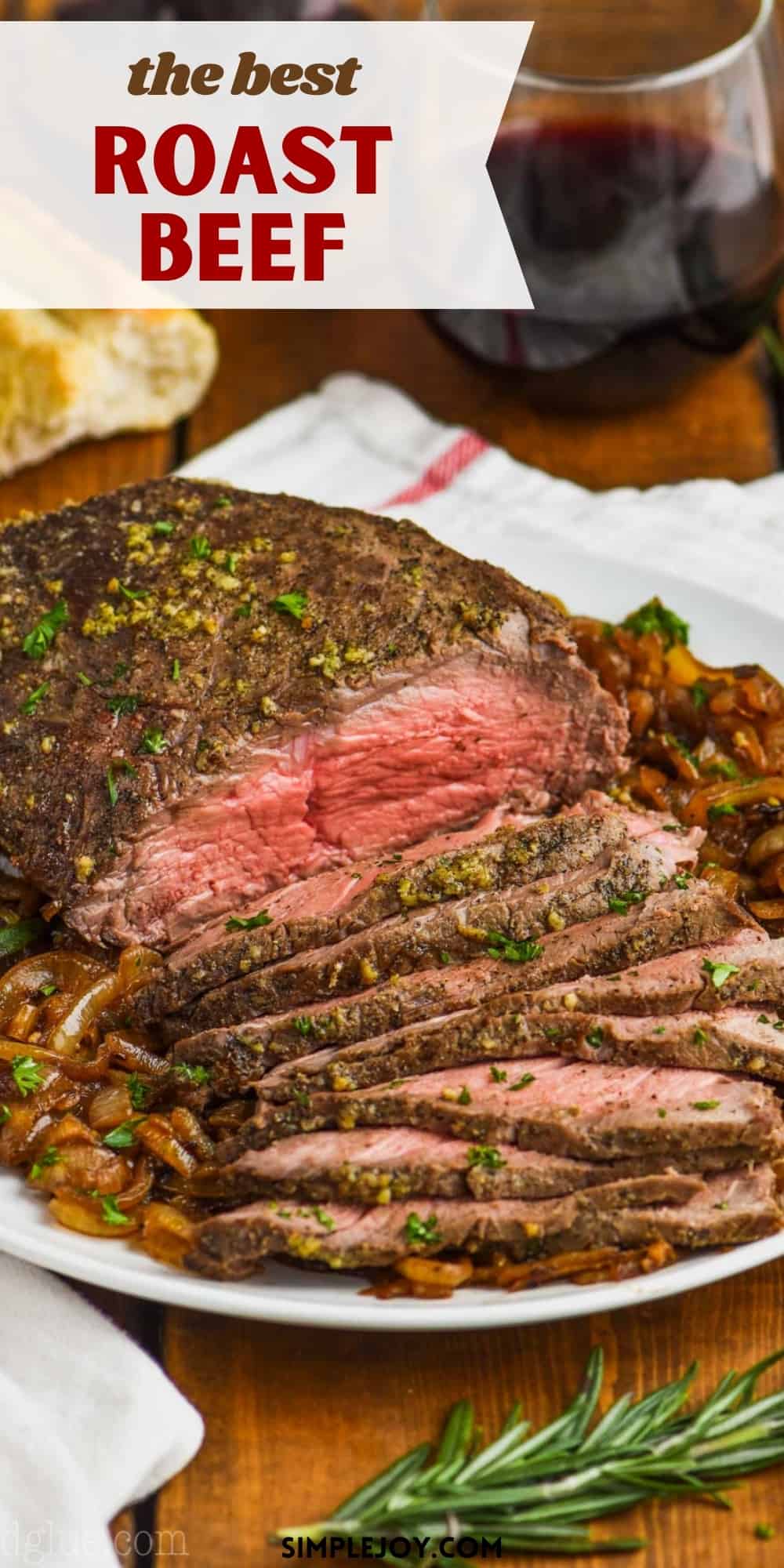 Easy Top Round Roast Beef Recipe Simple Joy   Easy Top Round Roast Beef Pin 2 