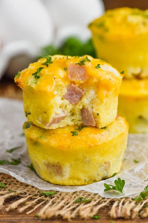 Egg Muffins (Loaded with Veggies, Bacon and Cheese)