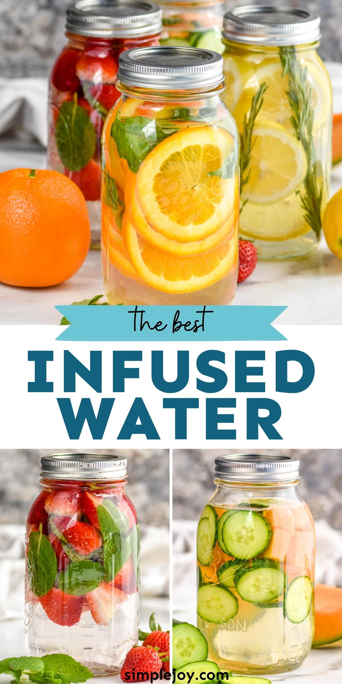 Infused Water Recipes - Simple Joy