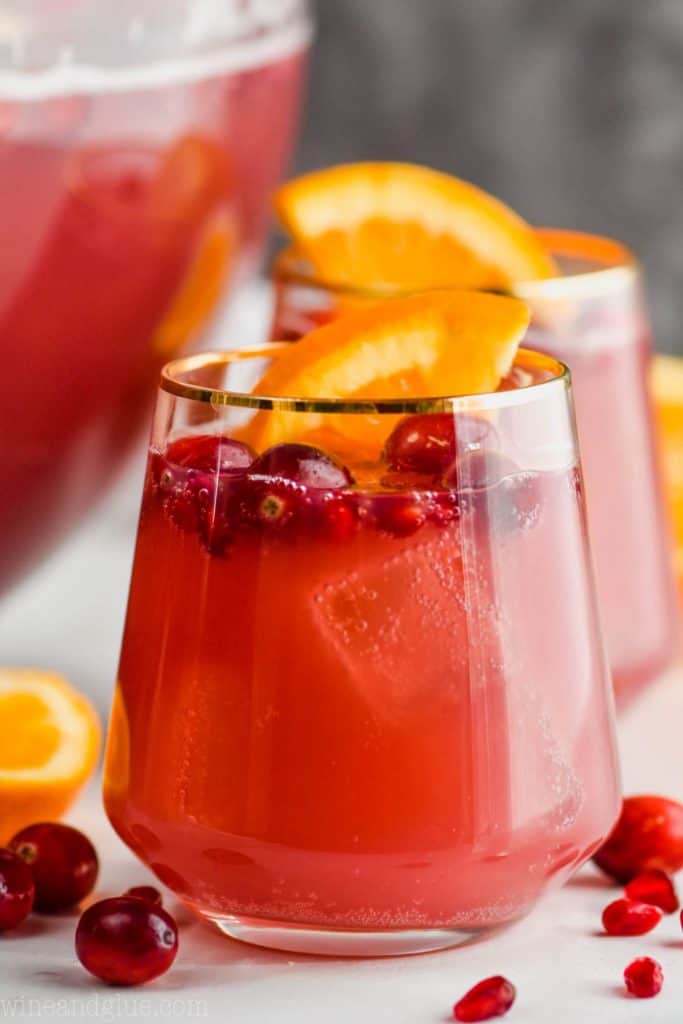 Holiday Orange Cranberry Punch Recipe