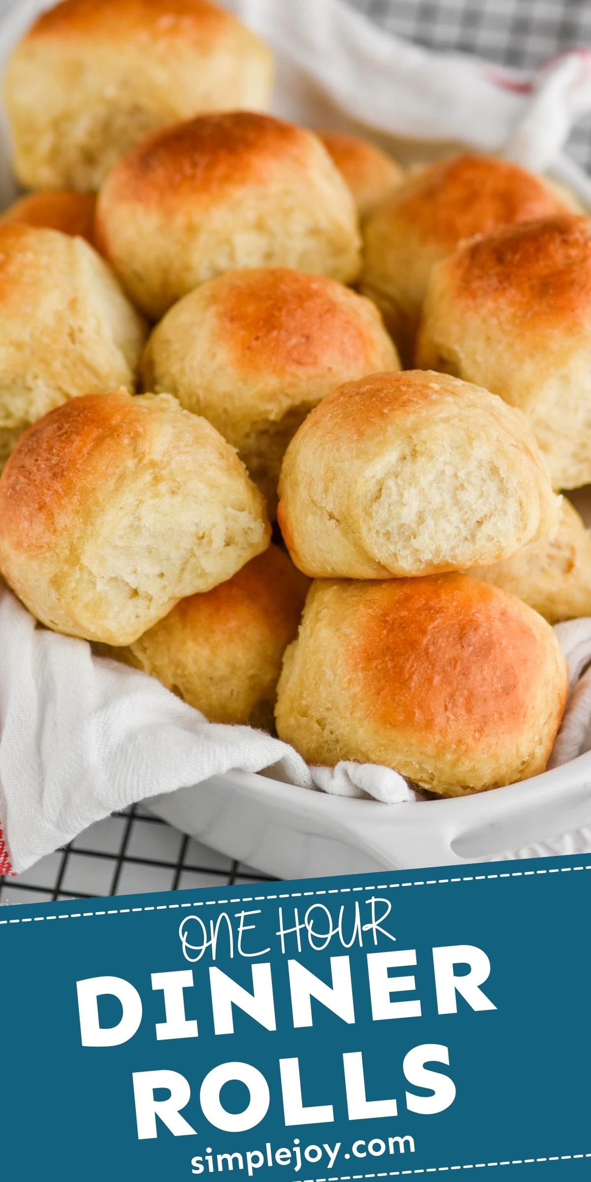 Homemade Dinner Rolls - Simple Joy