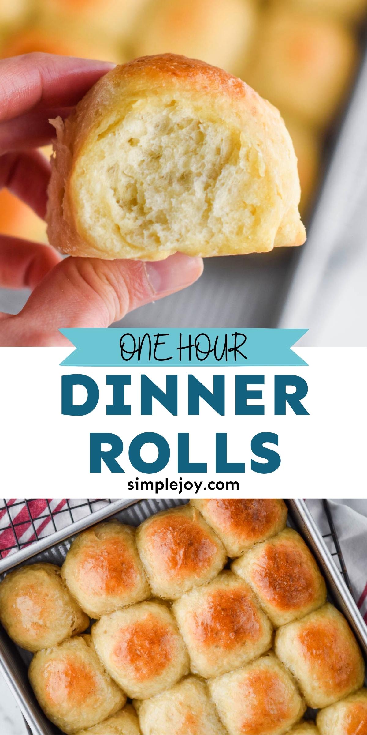 Homemade Dinner Rolls - Simple Joy