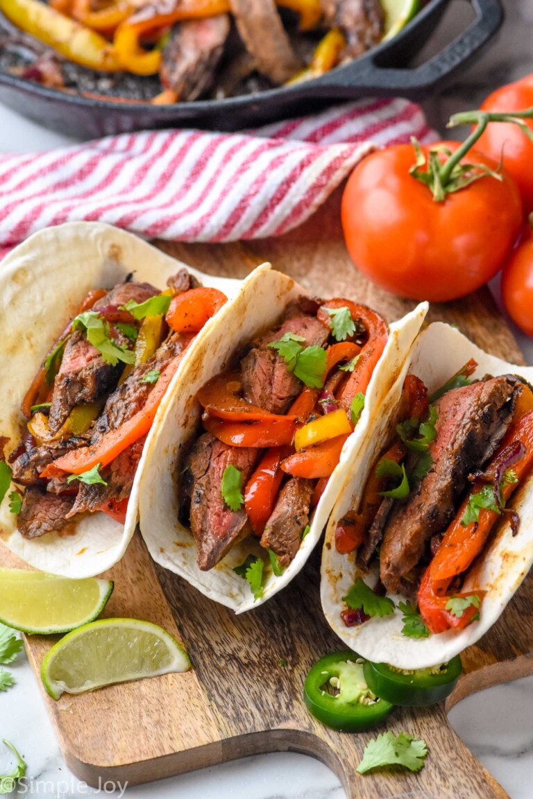 Steak Fajita Recipe - Simple Joy