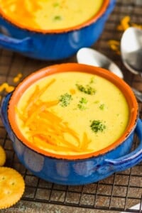 Easy Broccoli Cheddar Soup - 44