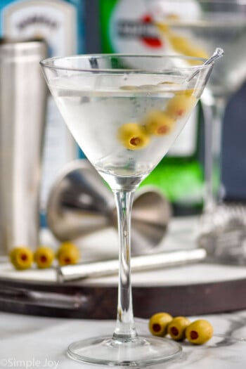 Easy Dirty Martini Recipe - Simple Joy