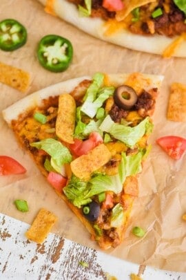 Taco Pizza - Simple Joy