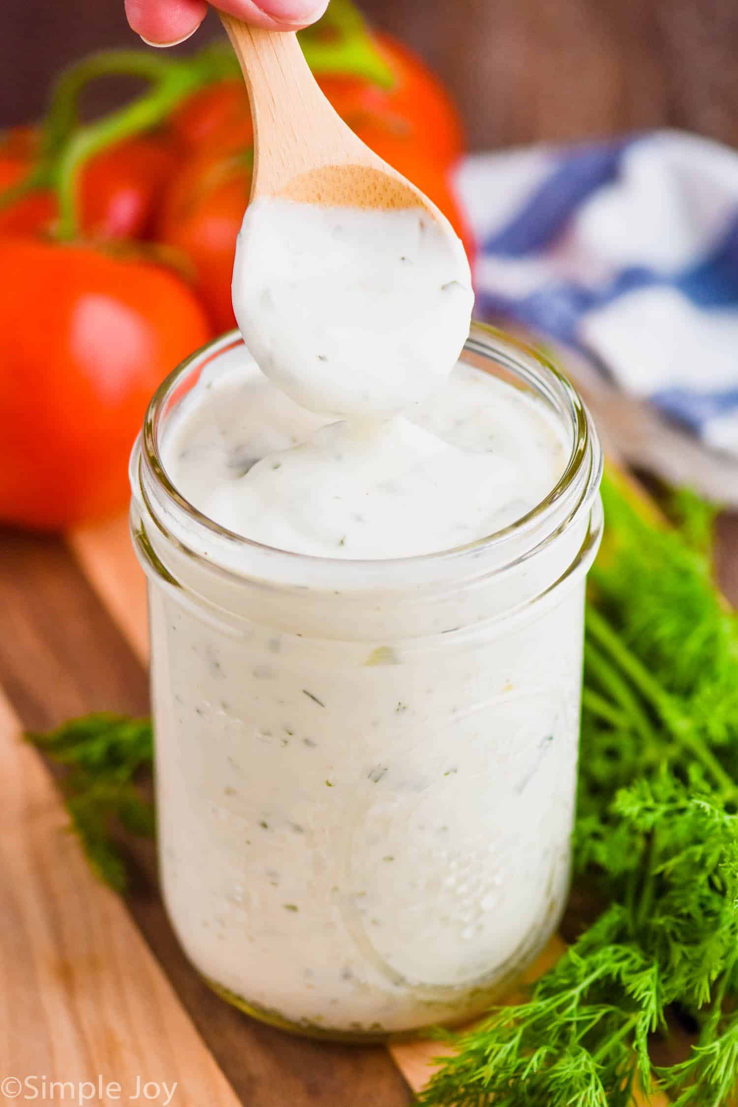 The Best Ranch Dressing Recipe - Simple Joy