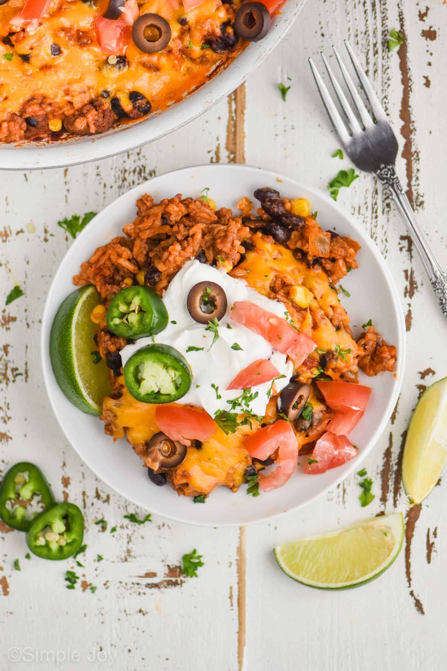 Taco Casserole - Simple Joy