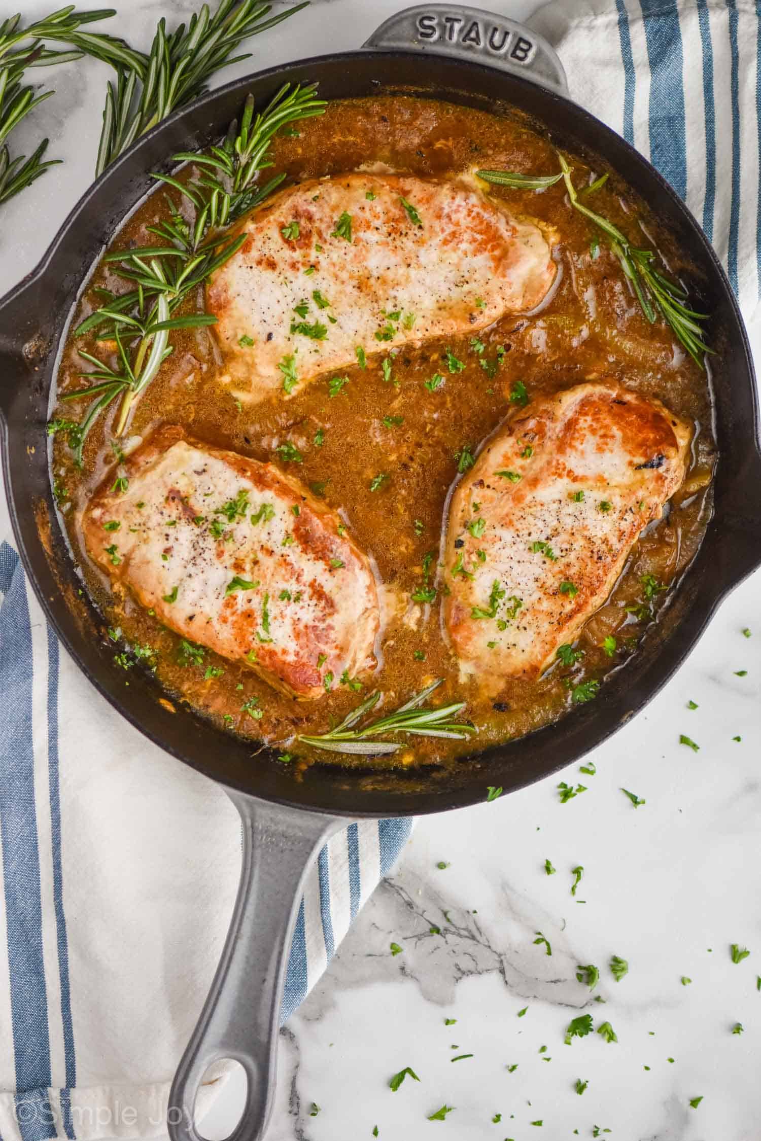 Pan Fried Pork Chops - Simple Joy