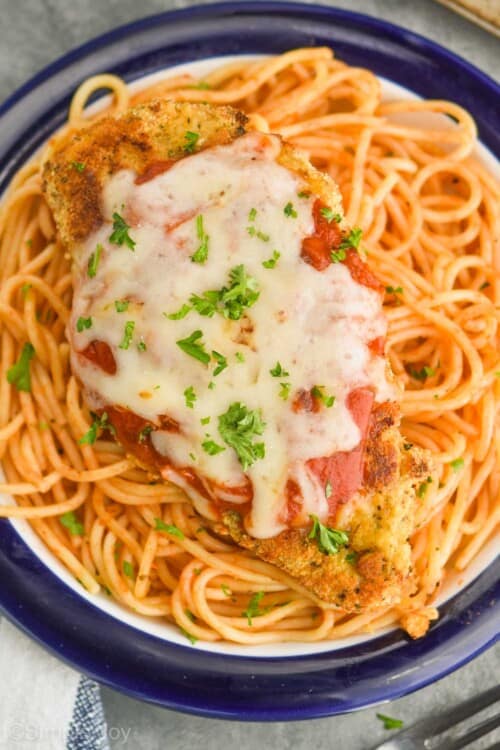 Baked Chicken Parmesan - Simple Joy