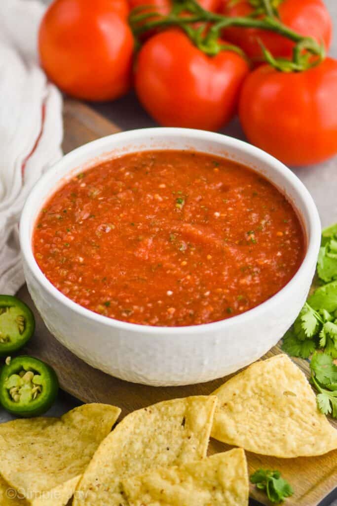 How to Make Salsa in a Blender