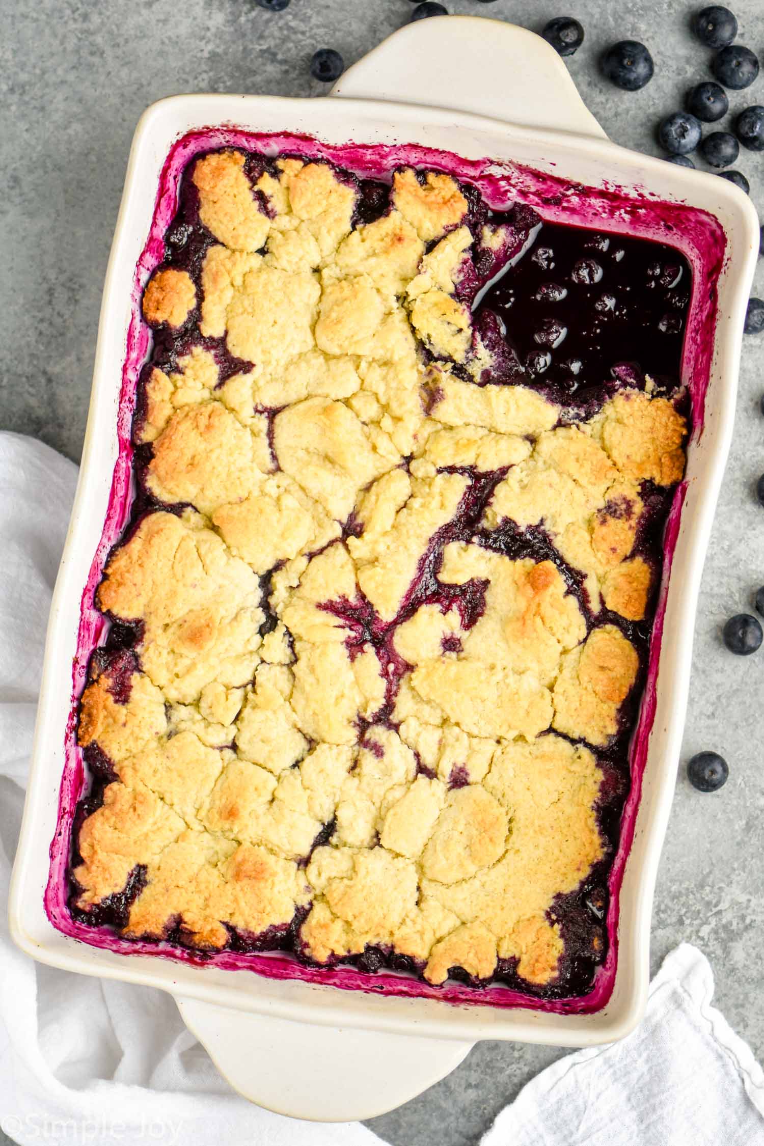 Blueberry Cobbler - Simple Joy