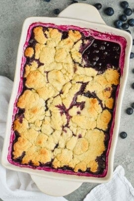 Blueberry Cobbler - Simple Joy