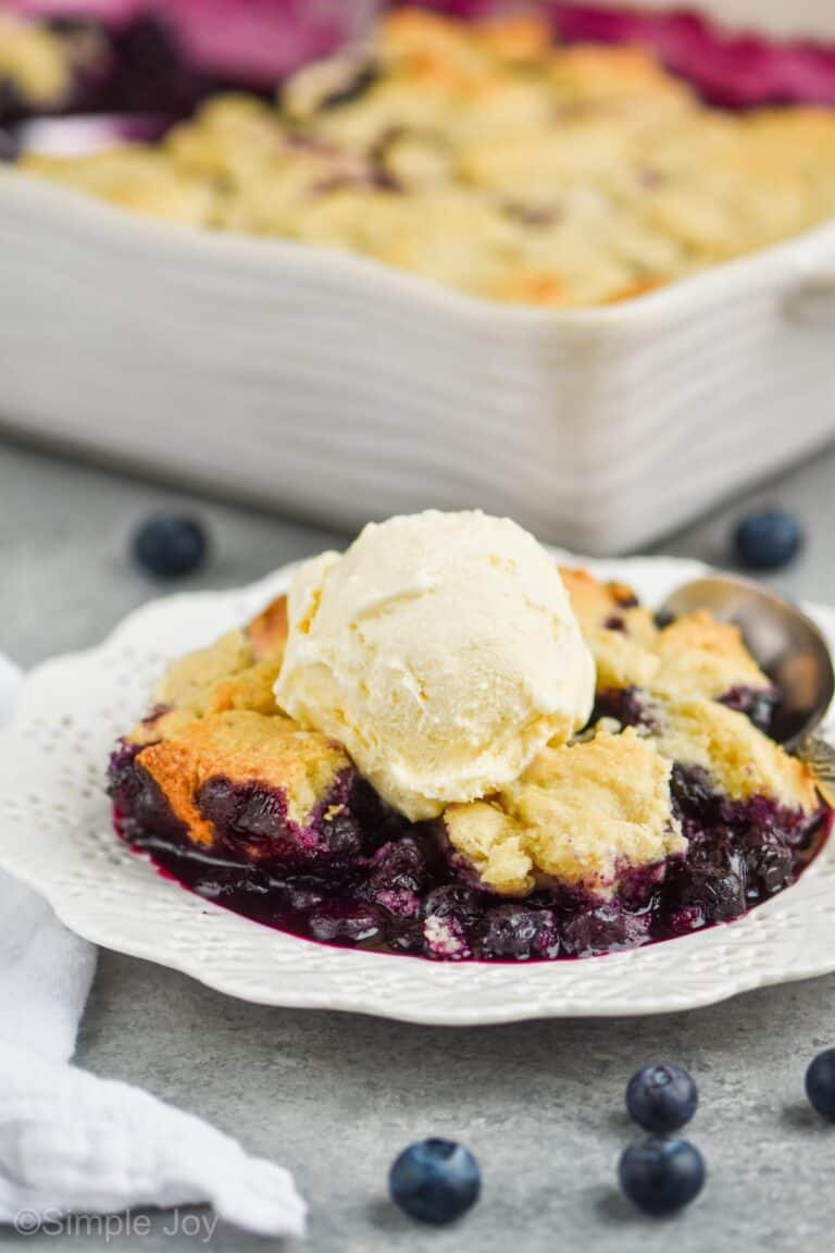 Blueberry Cobbler - Simple Joy