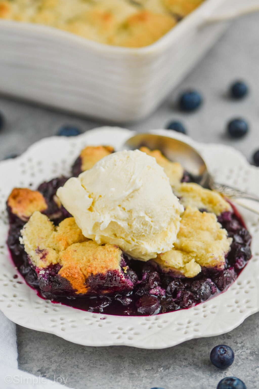 Blueberry Cobbler Simple Joy