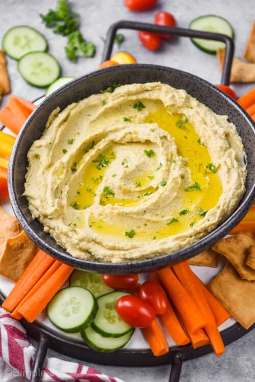 Homemade Hummus - Simple Joy