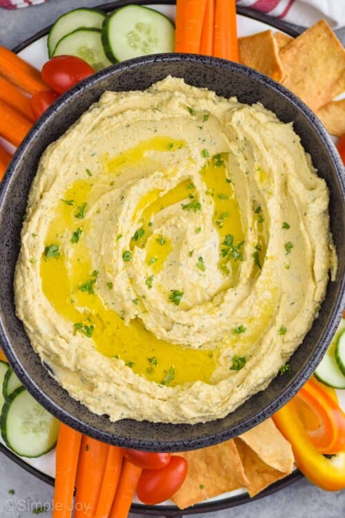 Homemade Hummus - Simple Joy