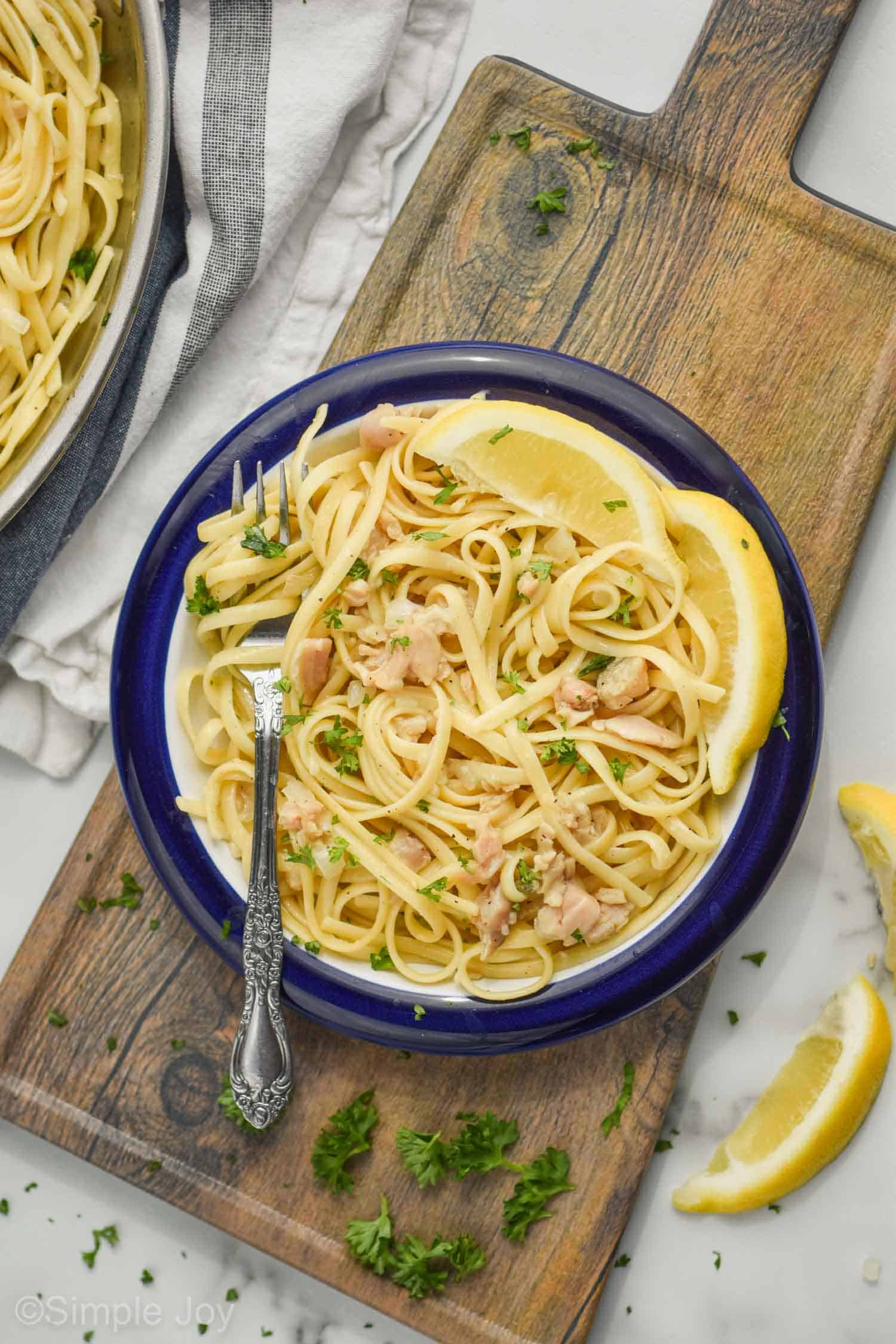 Linguine with Clams Simple Joy