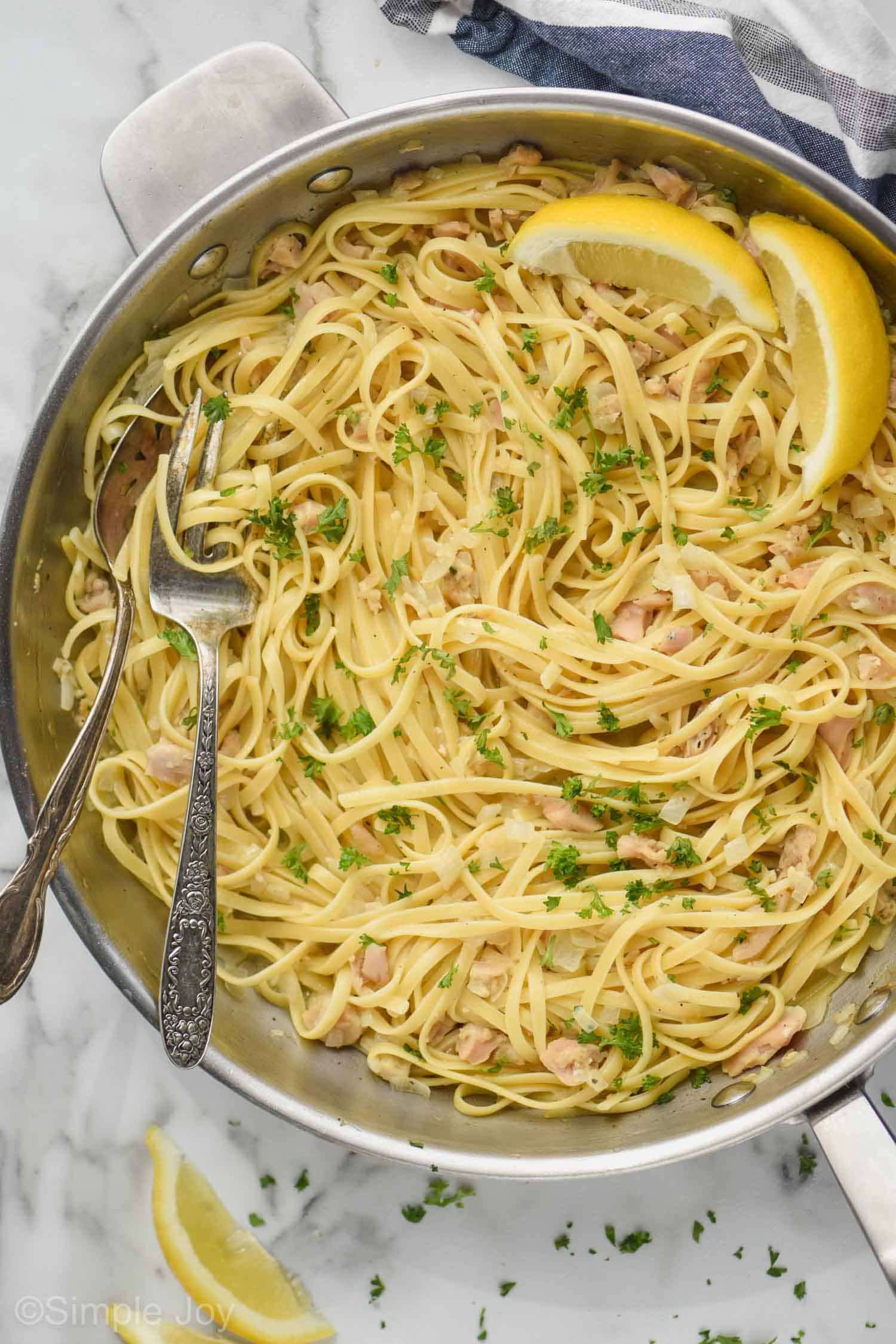 linguine and clams shirt