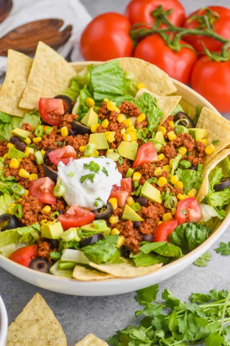 Taco Salad - Simple Joy