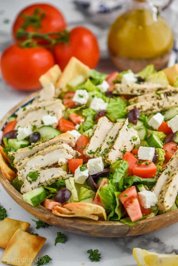 Greek Salad Dressing Recipe - Simple Joy