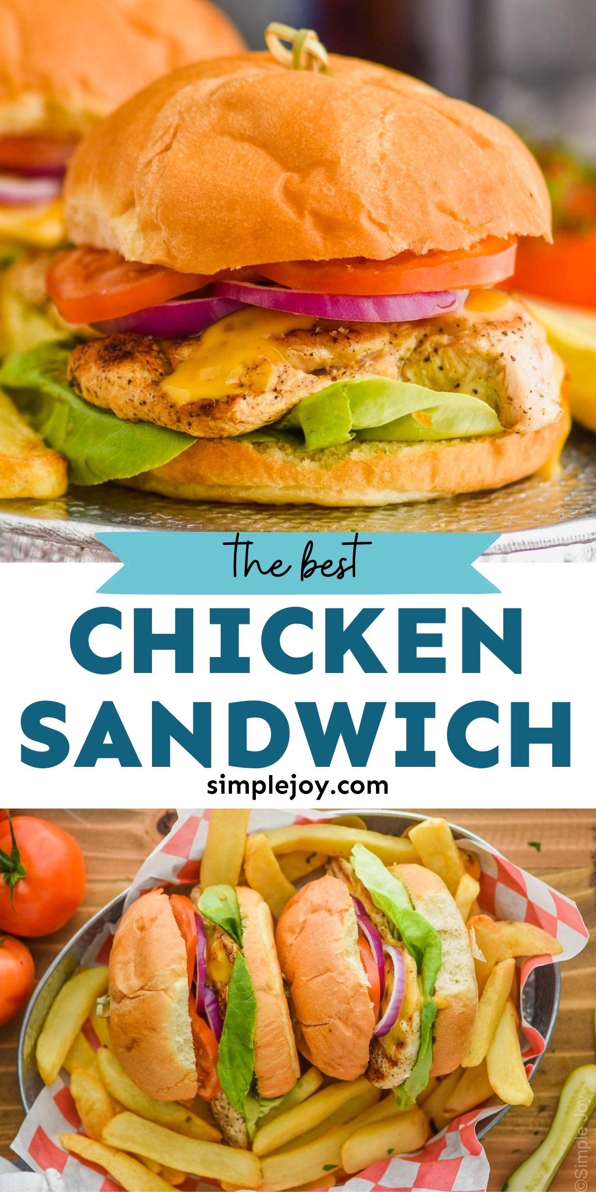 Grilled Chicken Sandwich - Simple Joy