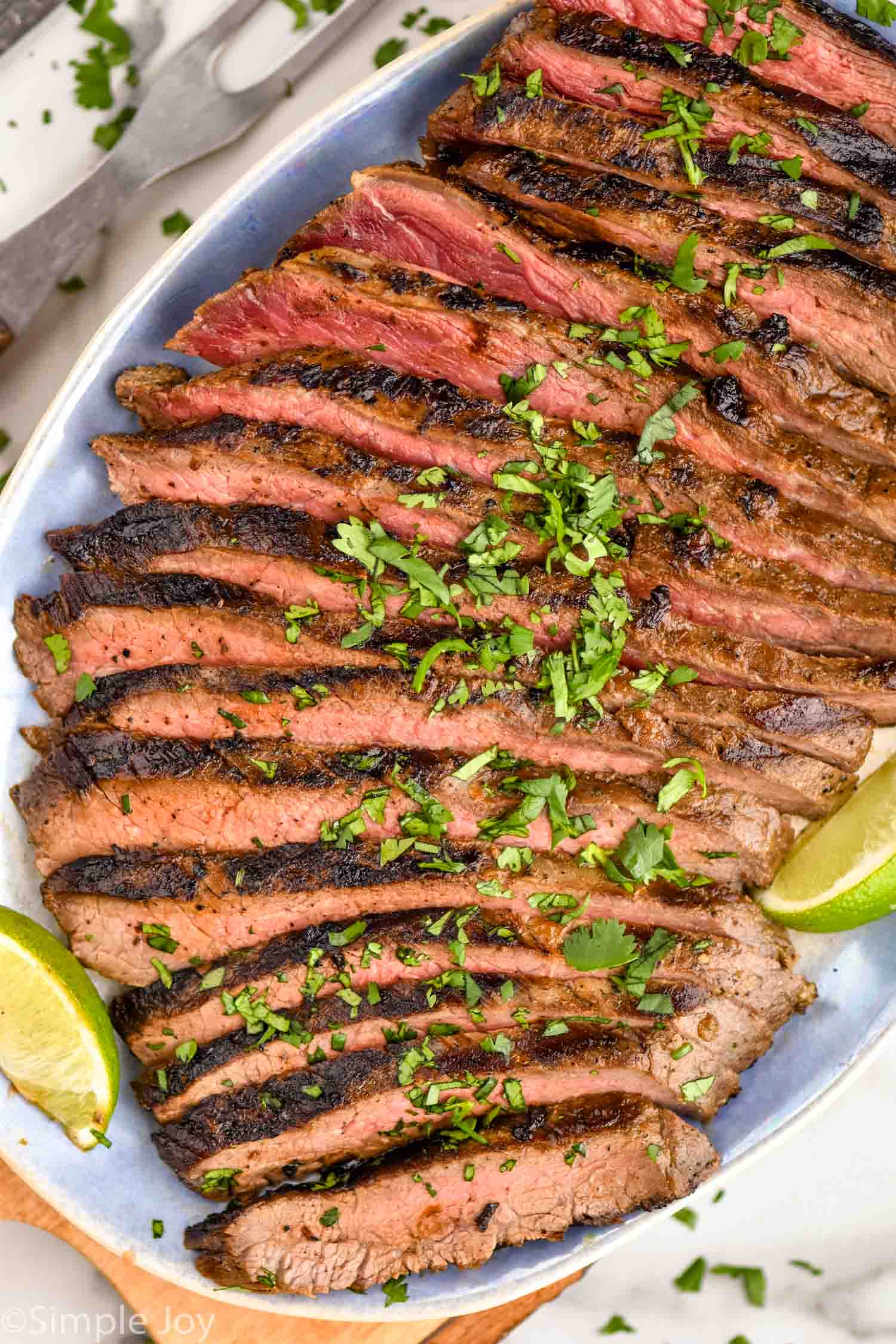 Grilled Flank Steak - Simple Joy