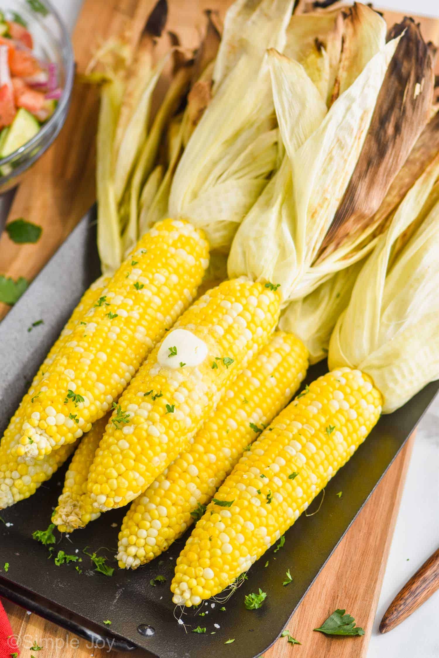 How to Grill Corn - Simple Joy