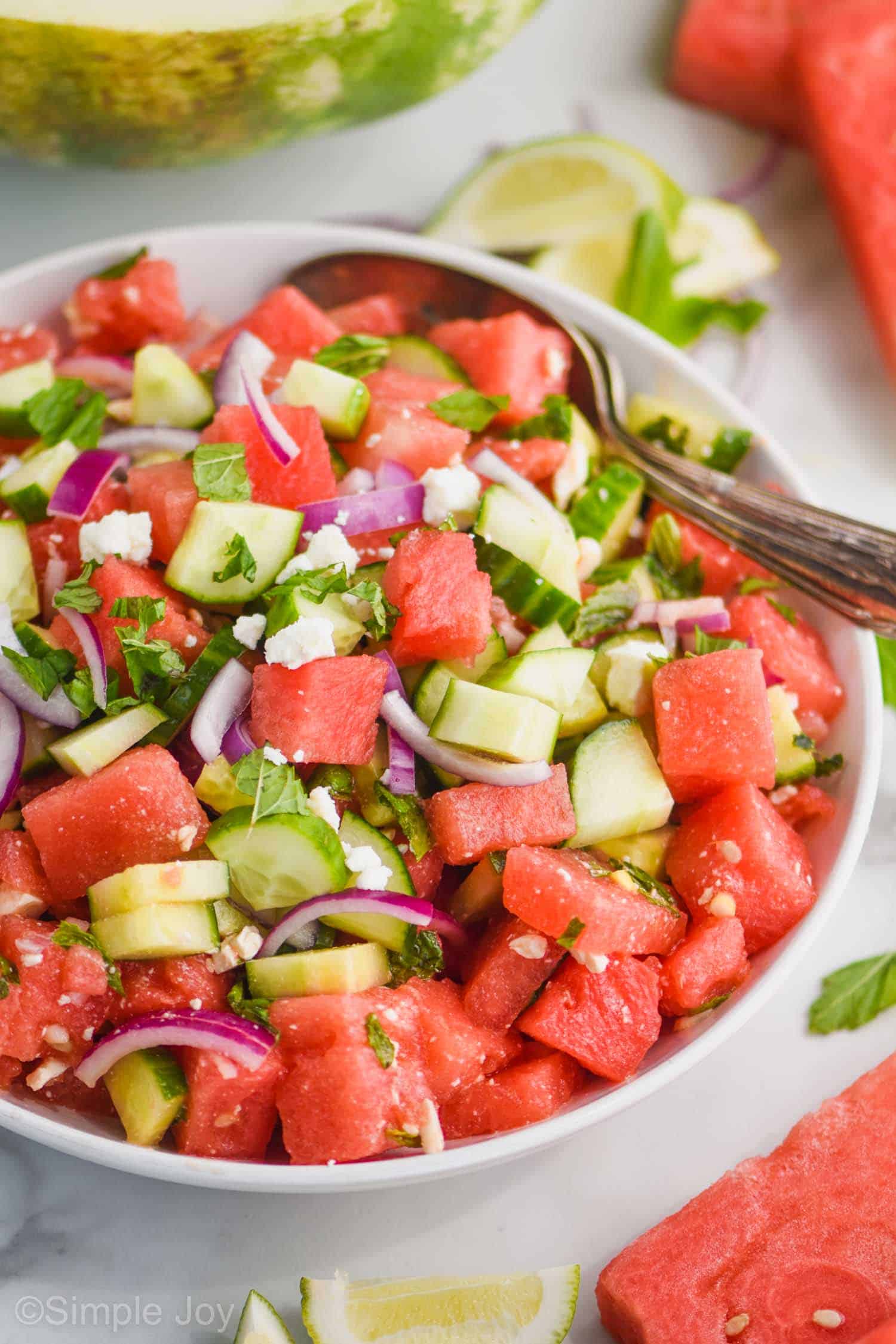 Watermelon Salad - Simple Joy