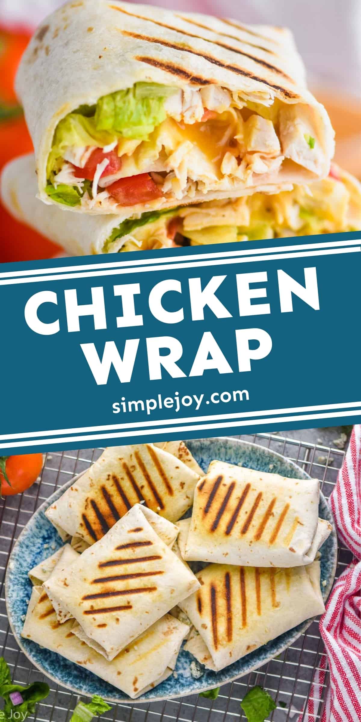 Chicken Wrap - Simple Joy